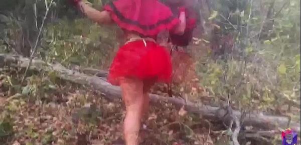  Big ass red riding hood gets fucked by a horny wolf  before she gets to grandma’s house